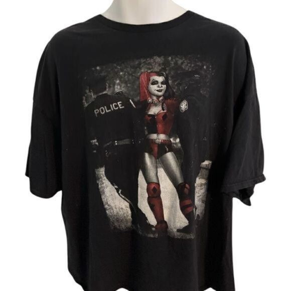 Harley Quinn Batman Black T-Shirt. Size 3XL - Picture 1 of 5